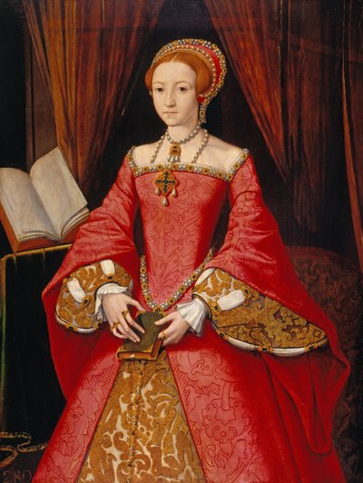 Elizabeth I when a Princess (1533-1603) by William Scrots